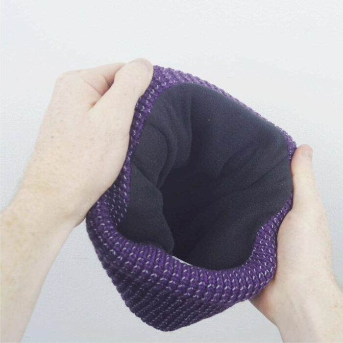 Borealis Reflective Hat - Purple Interior