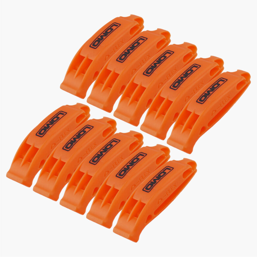 Orange Plastic Marine Safety Whistles / Perry Whistles - 10 Pack | Lomo ...
